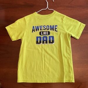 Garanimals Awesome Like Dad T-Shirt - Lime Green